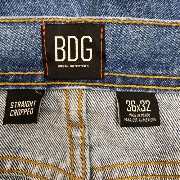 BDG Sz. 36 Leo Cord Side Tape Straight Jean - Picture 8 of 15